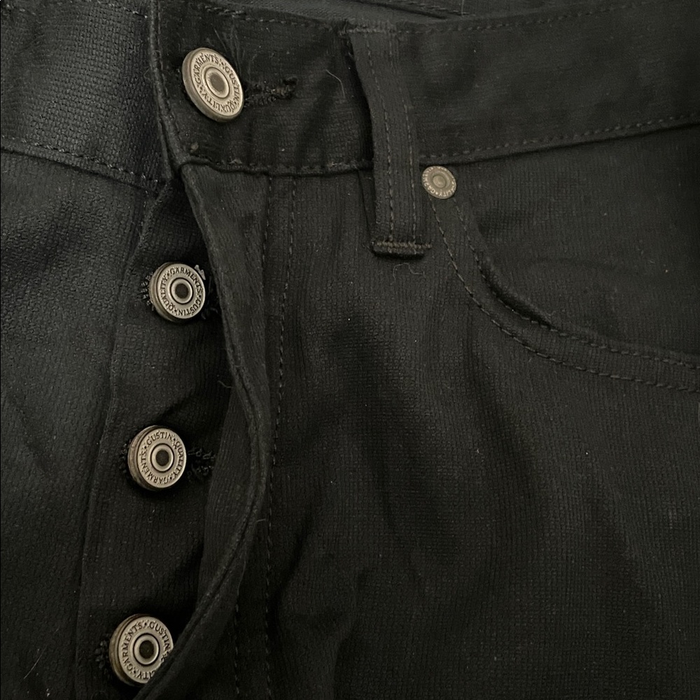 GUSTIN #369 JAPAN SELVEDGE BEDFORD CORDUROY Jeans size 33X31 - Picture 8 of 14